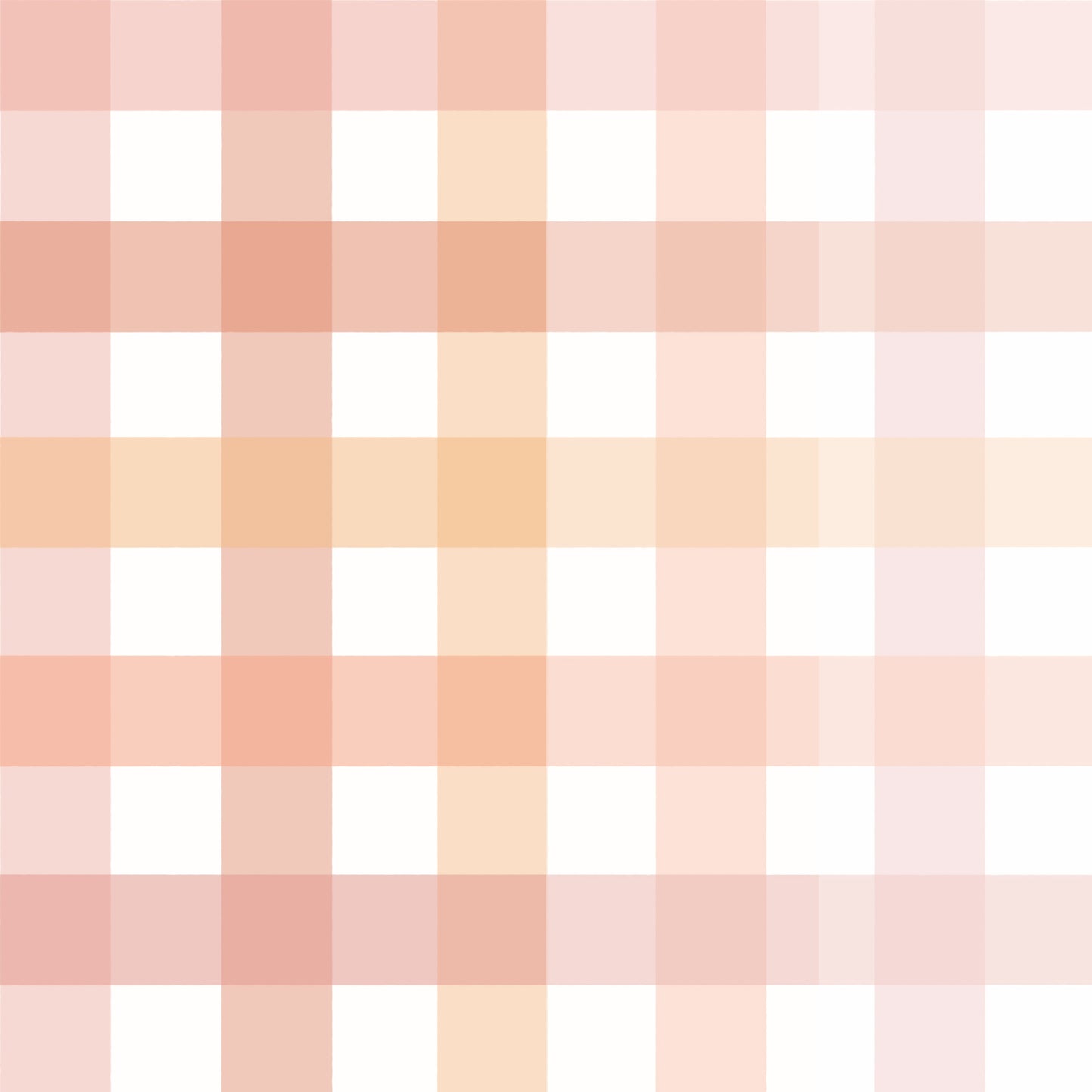 Sage & Peach Tartan