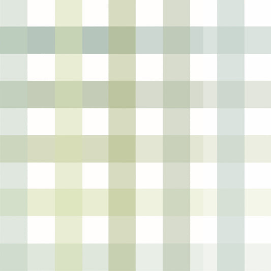 Sage & Peach Tartan
